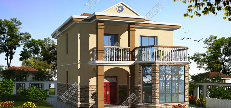 农村建房子设计图|简要农村自建房设计图解析