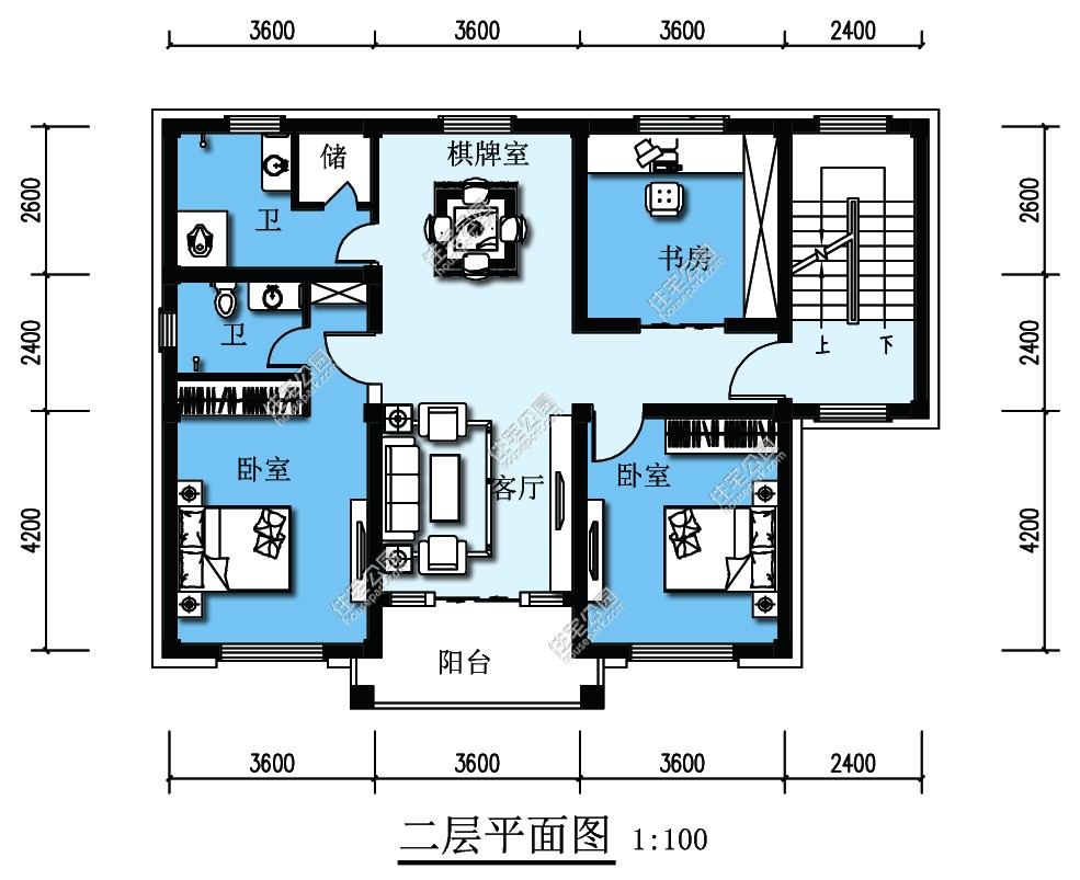 新农村一层欧式别墅-一层自建房-万图